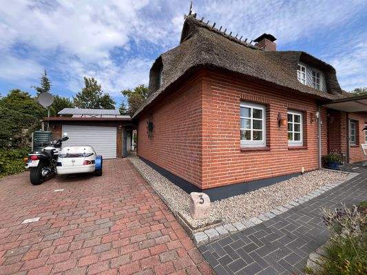 Stellplatz und Eingang