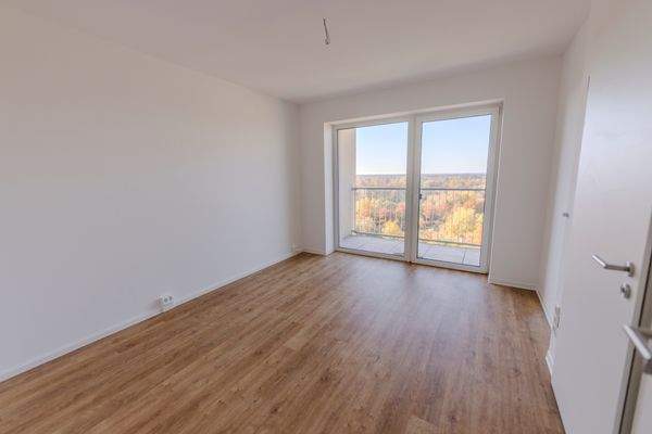 Schlafzimmer mit Balkon