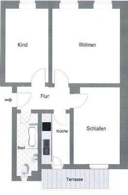 Grundriss unter Vorbehalt!