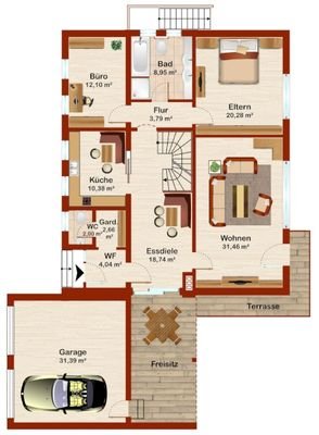 Grundriss EG