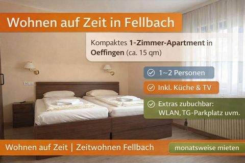 Fellbach-Oeffingen Wohnen auf Zeit, möbliertes Wohnen