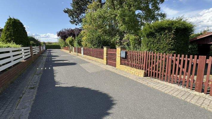 ruhige Anliegerstraße