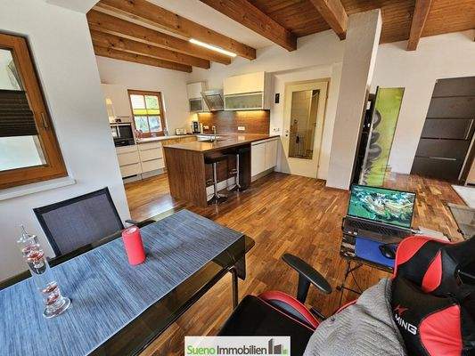 Wohn-/Küchen-/Ess-Chillbereich