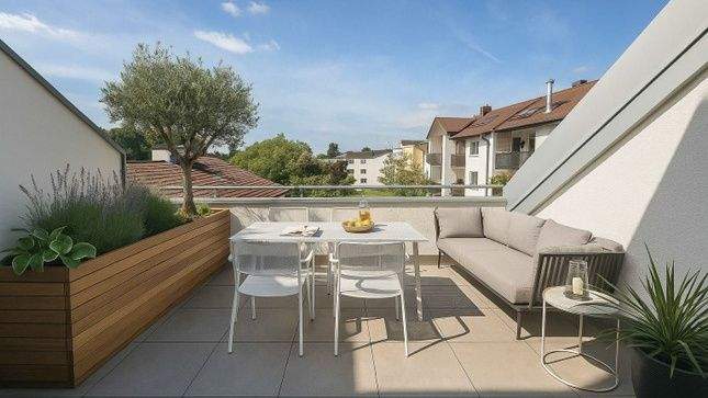 2 herrliche Dachterrassen