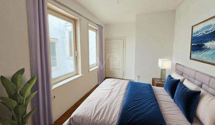 Schlafzimmer 1. OG I (Home Staging)