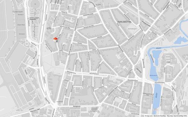 Geolyzer Kartenausschnitt