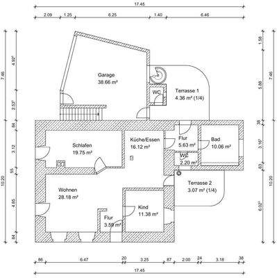 Grundriss Erdgeschoss