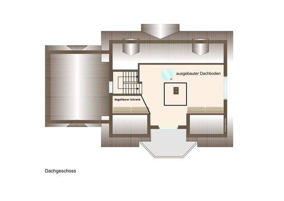 Grundriss Dachgeschoss 