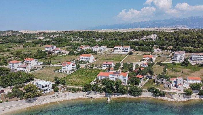 KITZIMMO-Grundstück mit Meerblick & Baugenehmigung für ein Apartmenthaus - Immobilien Kroatien.