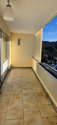 Balkon 1 mit Zugang aus Wohnzimmer und Küche