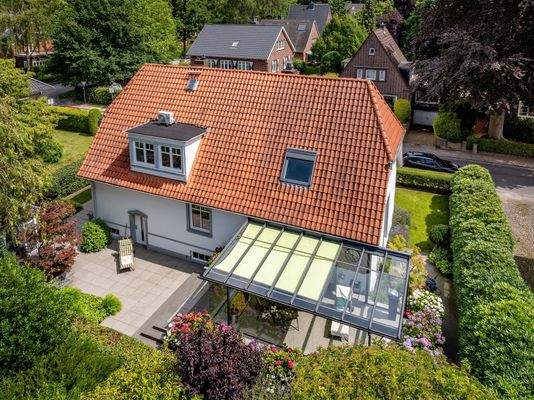 Vogelperspektive Westansicht