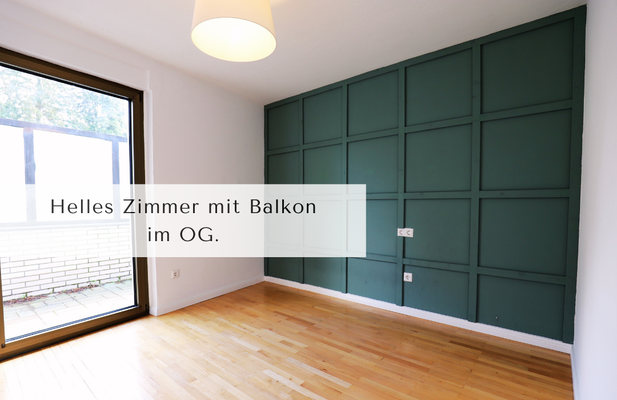 Zimmer 2 mit Balkon OG Einfamilienhaus Badenweiler