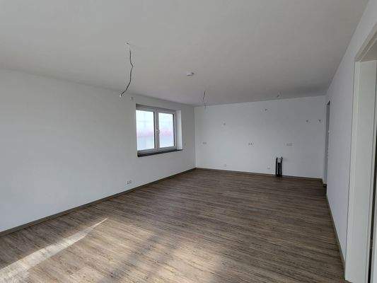 Esszimmer mit offener Küche