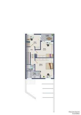 Grundriss - 1. Obergeschoss