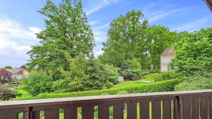 herrlicher Blick von der Loggia