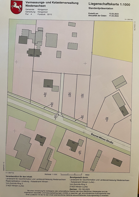 Königsmoor Grundstücke, Königsmoor Grundstück kaufen