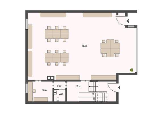 Ladenfläche Gewerbefläche Nr. 8 EG - Haus 6