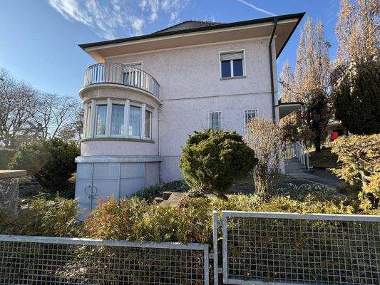 Ansicht von der Straße