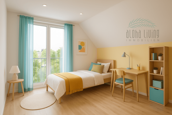 Visualisierung Schlafzimmer 3 (OG)