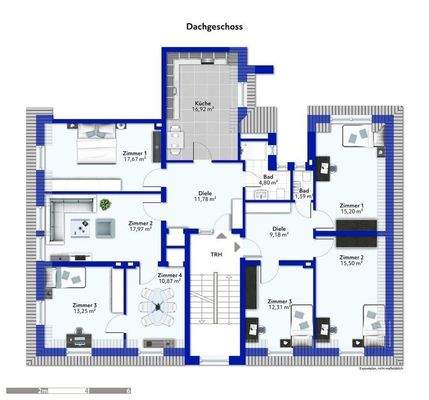 Grundriss Dachgeschoss