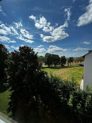 Blick aus dem Schlafzimmer