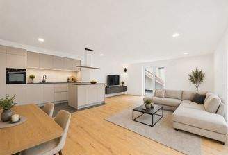 Wohnzimmer/Esszimmer Staging