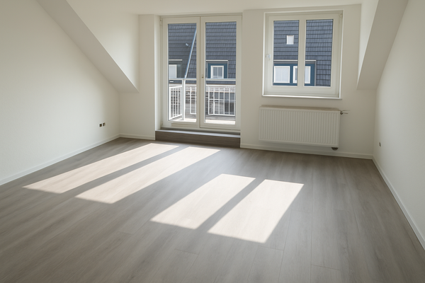 Wohnzimmer mit Balkon