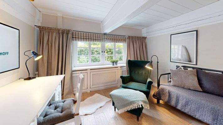 Schlafzimmer 2 im Erdgeschoss