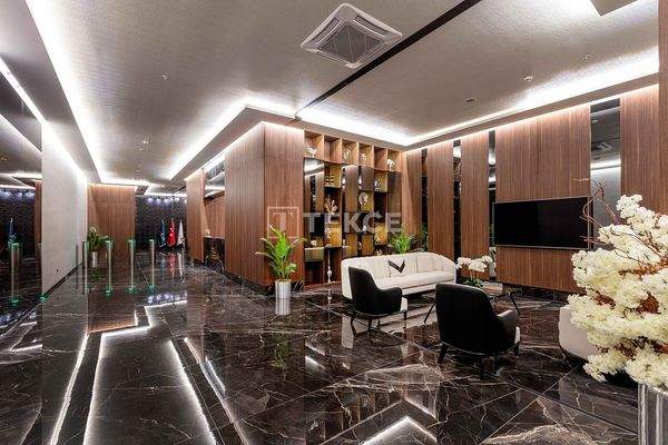 Apartments in a Complex with Pool in İzmir Bayraklı