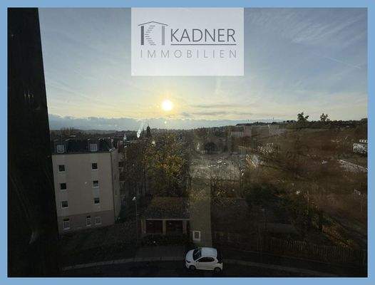 Blick Sonnenuntergang Wohnzimmer