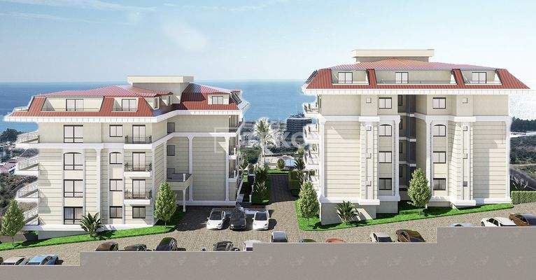 Apartments 700 m from the Sea in Alanya Kestel