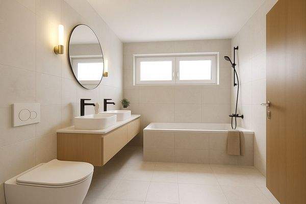 OG Badezimmer - visualisiert