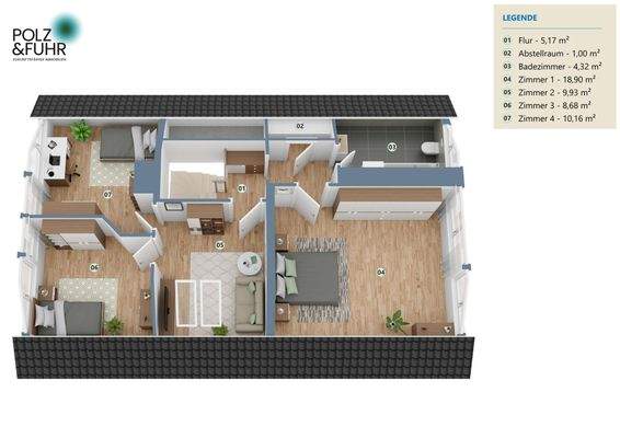Grundriss Dachgeschoss 