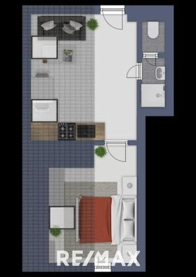 Grundriss Top 4 visualisiert