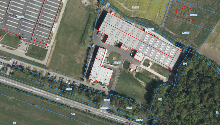 Übersicht des Areals