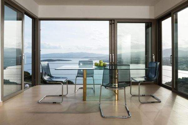 Kreta, Schisma Eloundas: Beeindruckende Villa mit herrlichem Meerblick und Pool zu verkaufen