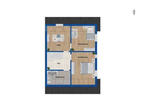 Grundriss Dachgeschoss