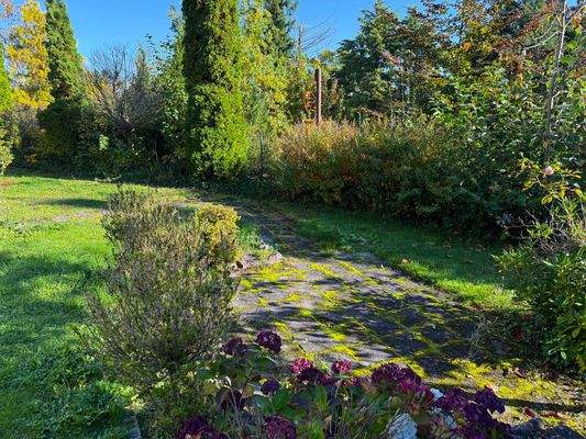 Aussitzmöglichkeit im Garten