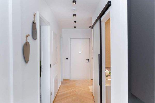 Blick zur Eingangstür