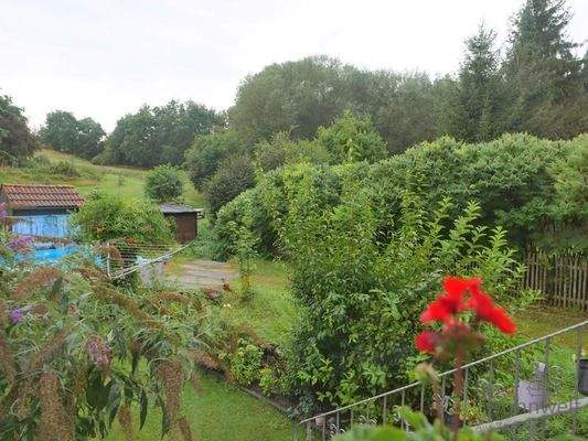 Blick aus dem Fenster