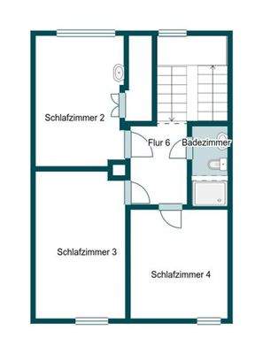 Grundriss Skizze 2.OG