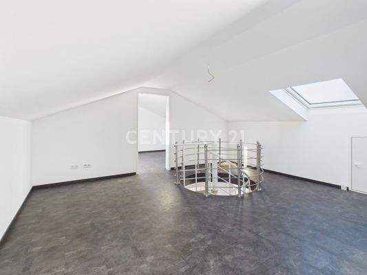 Studiobereich im Obergeschoss