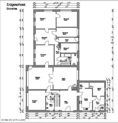 Grundriss Erdgeschoss