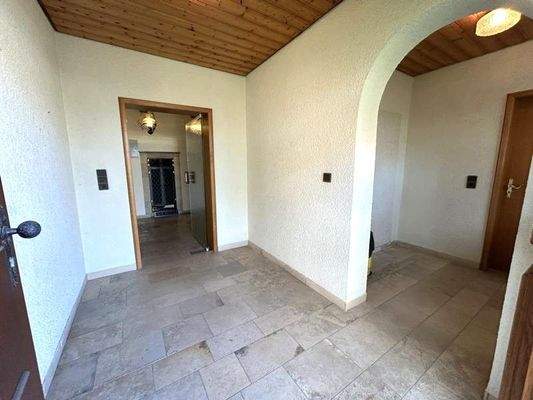 Windfang im Erdgeschoss