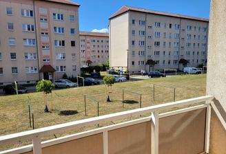 Blick vom Balkon