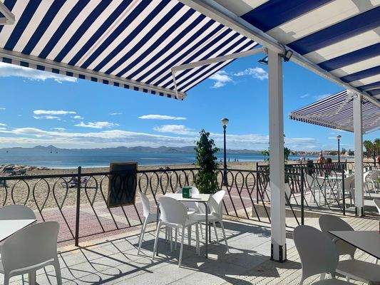 View from Chiringuito Palmeras Beach