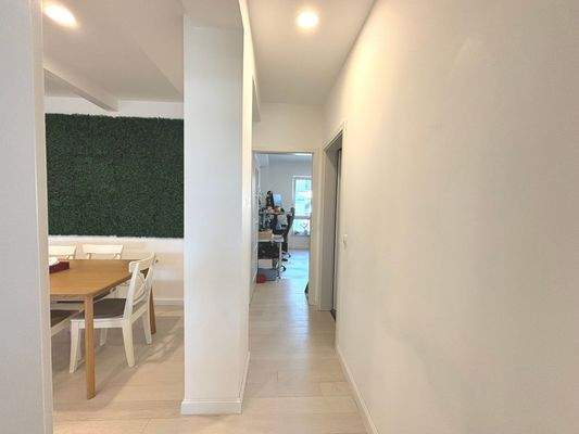 Moderne Wohnungseingang