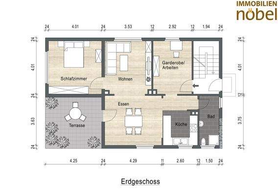 Grundriss Erdgeschoss