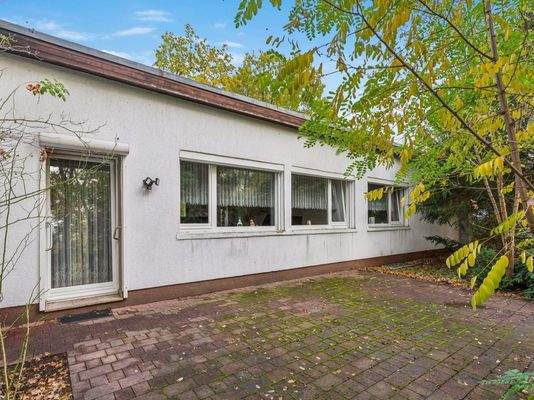 Bungalow Ans. Rückseite