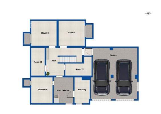 Grundriss Untergeschoss